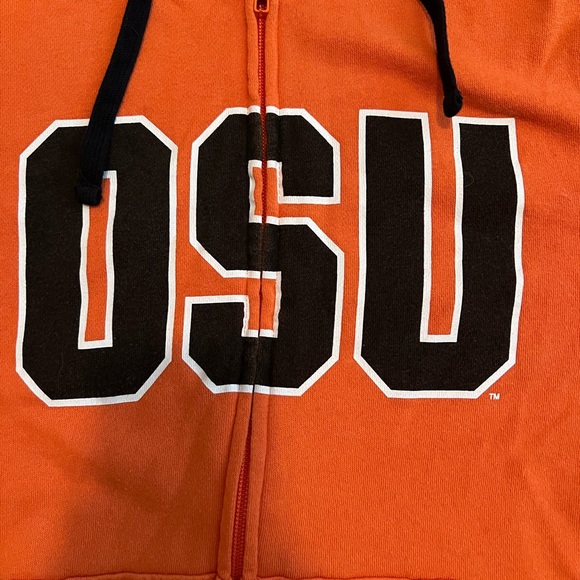 OSU Beavers Pink Zip Up Sweatshirt - Picture 2 of 4